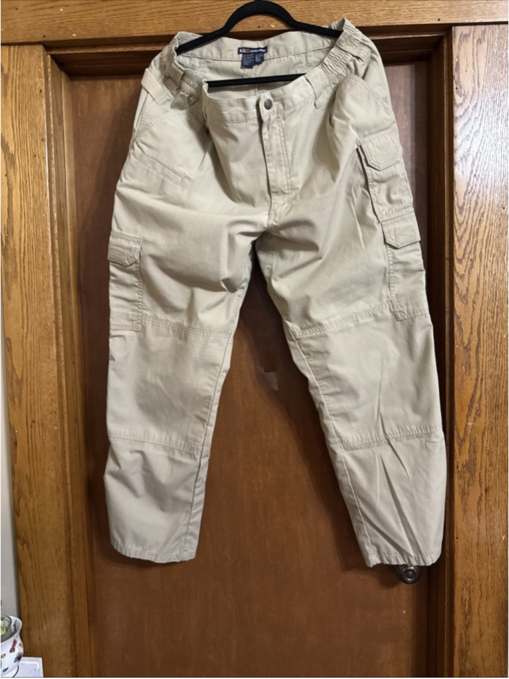 5.11 Tactical Cargo Pants Mens 38x30Khaki Stryke Flex-Tac Ripstop Utility